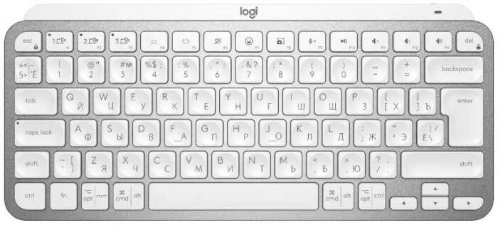 Клавиатура Logitech MX Keys Mini 920-010502 (светло-серый) от компании 2255 by - онлайн гипермаркет - фото 1