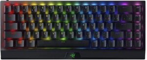 Клавиатура Razer BlackWidow V3 Mini HyperSpeed, USB, Bluetooth/Радиоканал, черный [rz03-03890700-r3r1]