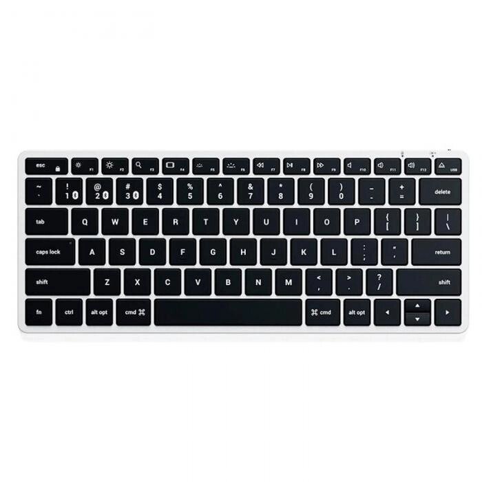 Клавиатура Satechi Slim X1 Silver ST-BTSX1S-RU от компании 2255 by - онлайн гипермаркет - фото 1