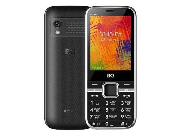 Кнопочный сотовый телефон BQ 2838 ART XL+черный от компании 2255 by - онлайн гипермаркет - фото 1