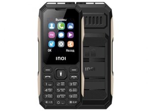 Кнопочный сотовый телефон Inoi 106Z черный мобильный
