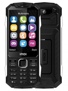 Кнопочный сотовый телефон Inoi 354Z черный мобильный