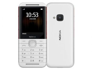 Кнопочный сотовый телефон Nokia 5310 белый мобильный