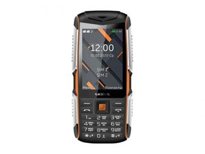 Кнопочный сотовый телефон Texet TM-D426 черный ударопрочный мобильный