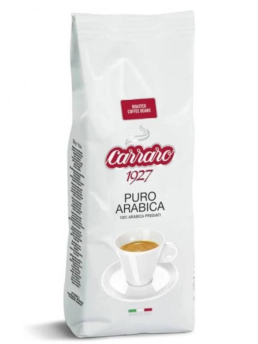 Кофе в зернах Carraro Arabica 100% 250g 8000604001429 от компании 2255 by - онлайн гипермаркет - фото 1