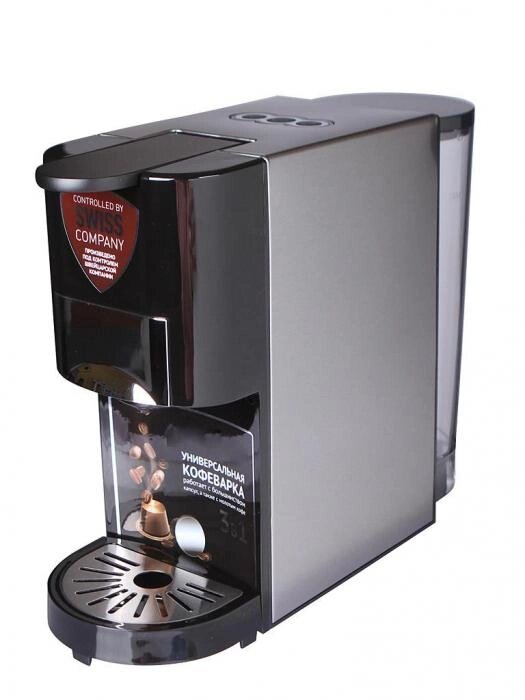 Кофемашина капсульная кофеварка электрическая Электрокофеварка Polaris 3 в 1 автоматическая для дома от компании 2255 by - онлайн гипермаркет - фото 1