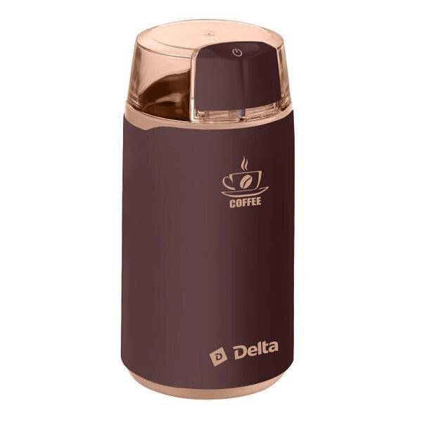 Кофемолка электрическая мощная Delta DL-087K коричневая от компании 2255 by - онлайн гипермаркет - фото 1