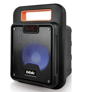 Колонка аккумуляторная акустическая напольная BBK BTA603 караоке музыкальная минисистема со светомузыкой