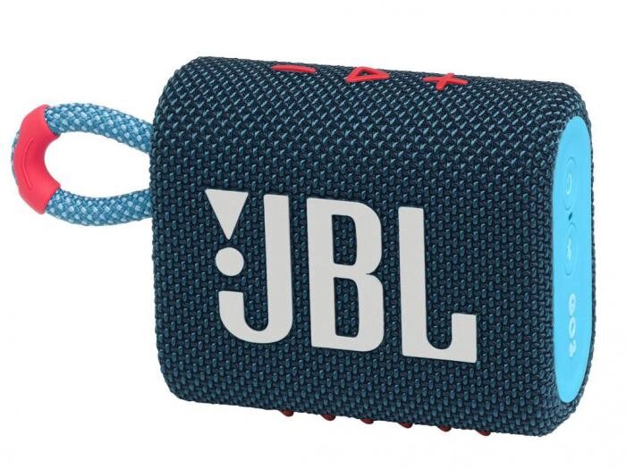 Колонка JBL Go 3 Blue-Pink от компании 2255 by - онлайн гипермаркет - фото 1