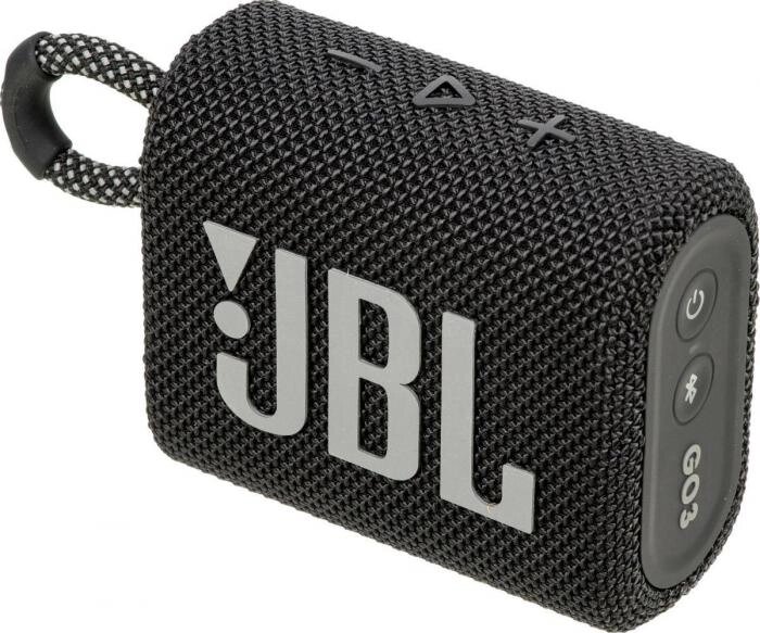 Колонка портативная JBL GO 3, 4.2Вт, черный [jblgo3blk] от компании 2255 by - онлайн гипермаркет - фото 1