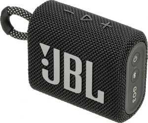 Колонка портативная JBL GO 3, 4.2Вт, черный [jblgo3blk]