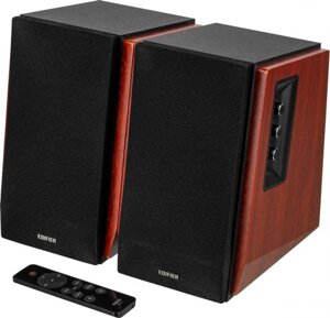 Колонки Bluetooth Edifier R1700BTs, 2.0, коричневый [r1700bts brown]