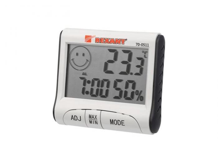 Комнатный термометр Rexant 70-0511 Термогигрометр от компании 2255 by - онлайн гипермаркет - фото 1