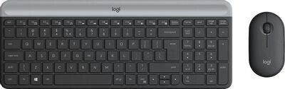 Комплект (клавиатура+мышь) Logitech MK470, USB, беспроводной, черный [920-009204] от компании 2255 by - онлайн гипермаркет - фото 1