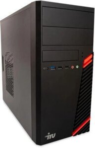 Компьютер iru home 310H5se, intel core i5 10400, DDR4 8гб, 1тб (SSD), intel UHD graphics 630, free DOS, черный