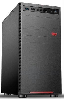 Компьютер iRU Home 320A5SE, AMD Ryzen 3 PRO 4350G, DDR4 8ГБ, 256ГБ (SSD), AMD Radeon Graphics, Free DOS, черный от компании 2255 by - онлайн гипермаркет - фото 1