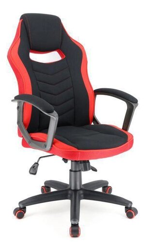 Компьютерное игровое геймерское кресло стул для геймера EVERPROF Stels T Ткань Красный