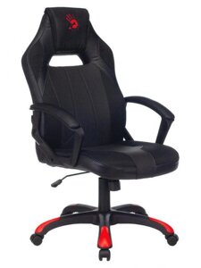 Компьютерное кресло A4Tech Bloody GC-130 черное геймерское игровое эргономичное на колесиках для компьютера