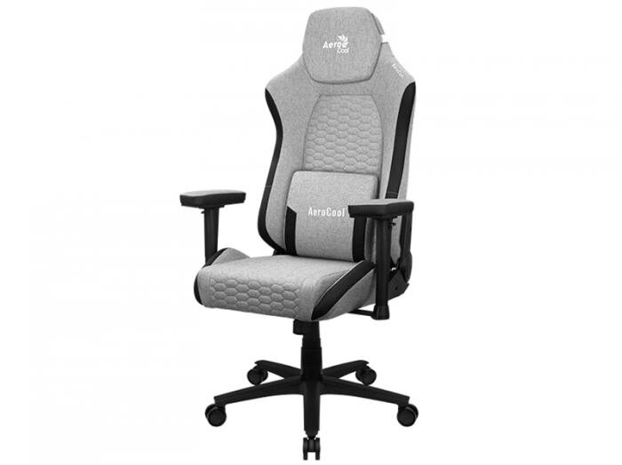 Компьютерное кресло AeroCool Crown Plus AeroWeave Ash Grey 4711099472529 от компании 2255 by - онлайн гипермаркет - фото 1