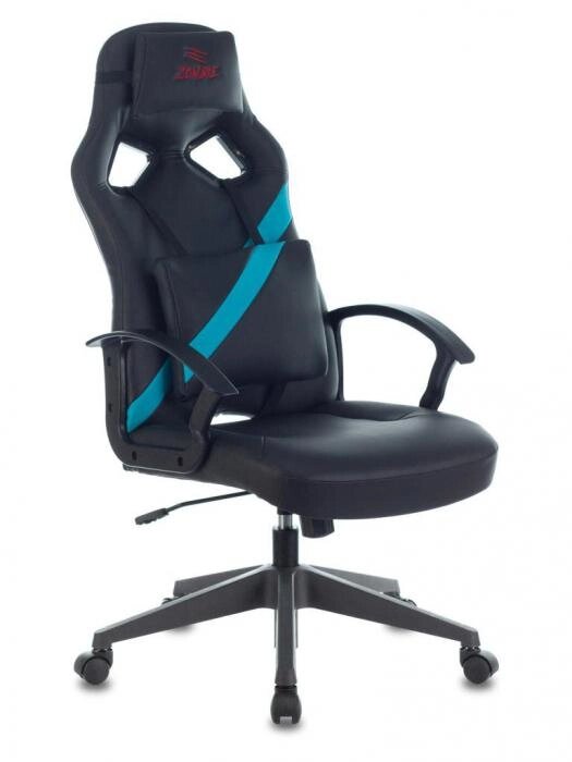 Компьютерное кресло для дома Zombie Driver LB синее 1485772 от компании 2255 by - онлайн гипермаркет - фото 1