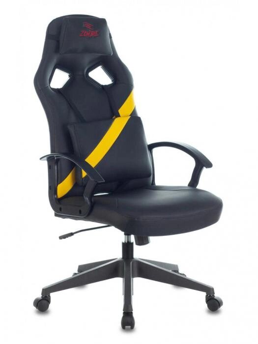 Компьютерное кресло для дома Zombie Driver Yellow 1485773 от компании 2255 by - онлайн гипермаркет - фото 1