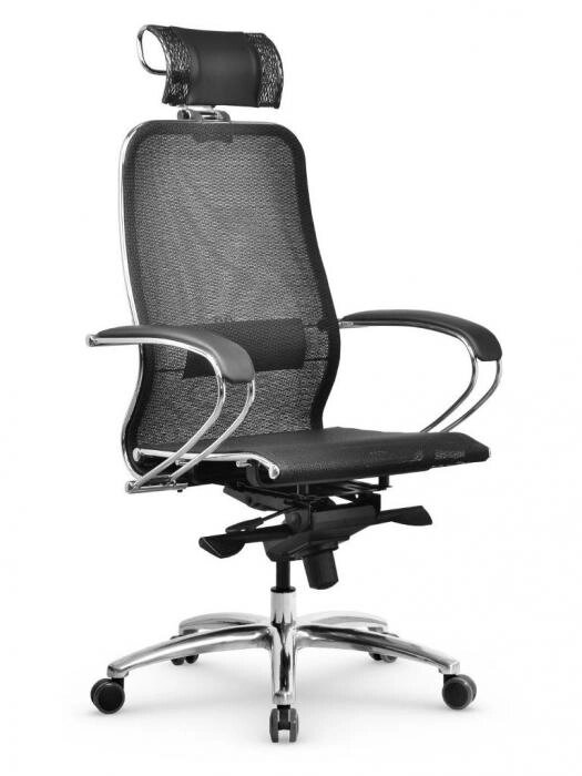 Компьютерное кресло Метта Samurai S-2.041 MPES Black от компании 2255 by - онлайн гипермаркет - фото 1