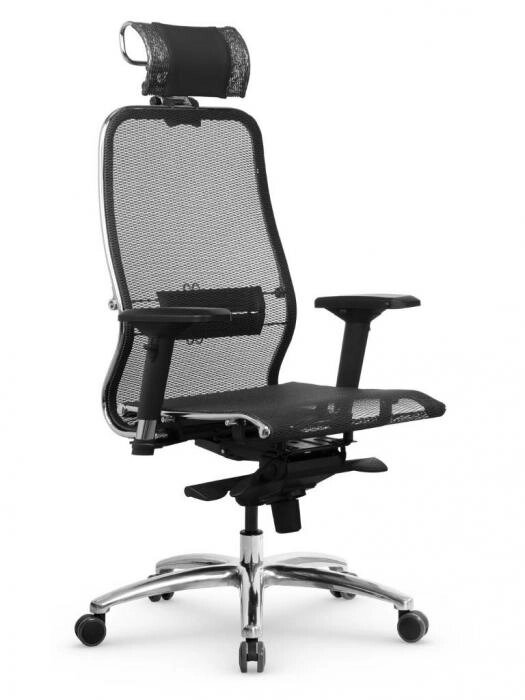 Компьютерное кресло Метта Samurai S-3.04 MPES Black от компании 2255 by - онлайн гипермаркет - фото 1