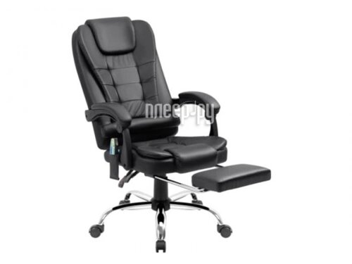 Компьютерное кресло с подставкой для ног Defender Cardinal Black 64315
