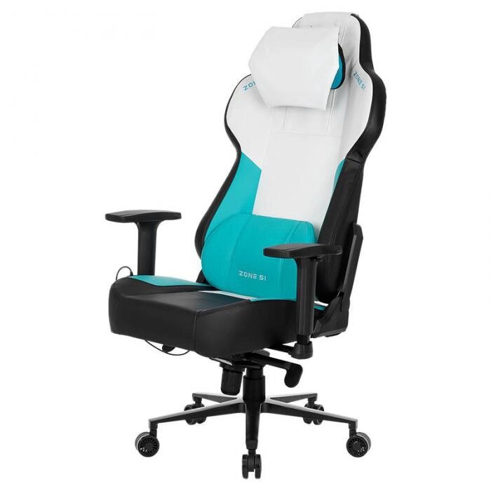 Компьютерное кресло Zone 51 Impulse White-Blue Z51-IMP-WB от компании 2255 by - онлайн гипермаркет - фото 1