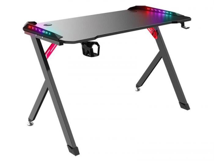Компьютерный игровой стол геймерский с подсветкой Defender MP72 RGB для ПК геймера ноутбука от компании 2255 by - онлайн гипермаркет - фото 1