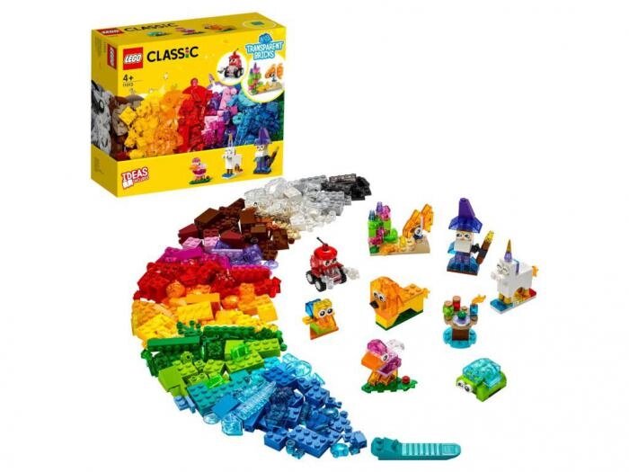 Конструктор Lego Classic Прозрачные кубики 500 дет. 11013 от компании 2255 by - онлайн гипермаркет - фото 1