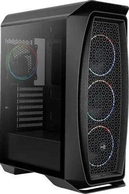 Корпус ATX Aerocool Aero One Eclipse-G-BK-v1, Midi-Tower, без БП,  черный [accm-pb17143.11] от компании 2255 by - онлайн гипермаркет - фото 1