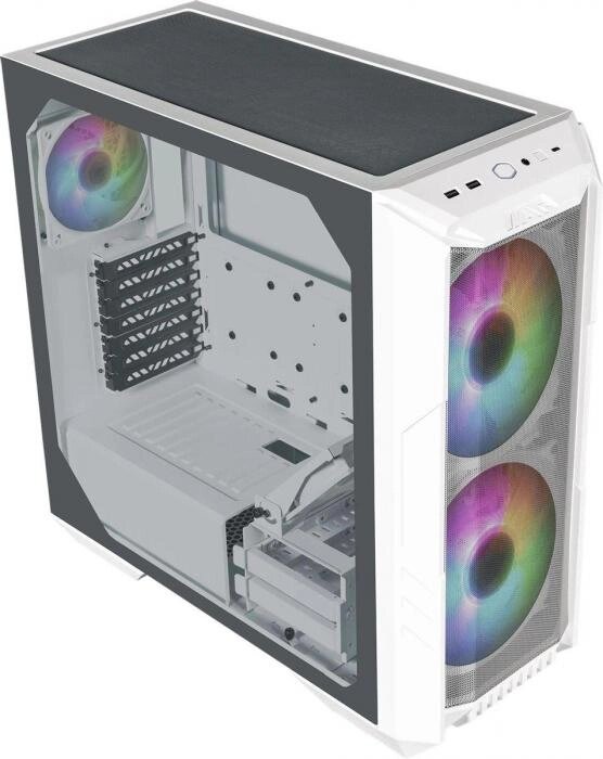 Корпус ATX Cooler Master HAF500, Midi-Tower, без БП,  белый [h500-wgnn-s00] от компании 2255 by - онлайн гипермаркет - фото 1