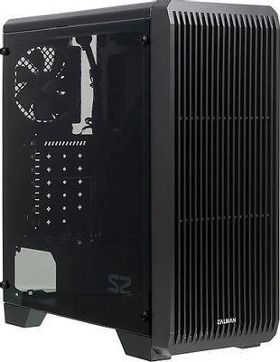 Корпус ATX Zalman S2, Midi-Tower, без БП,  черный [s2 black] от компании 2255 by - онлайн гипермаркет - фото 1