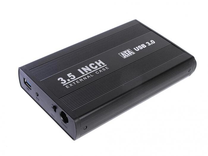 Корпус для HDD Palmexx 3.5 USB 3.0 Black PX/HDDB-3.5-black от компании 2255 by - онлайн гипермаркет - фото 1