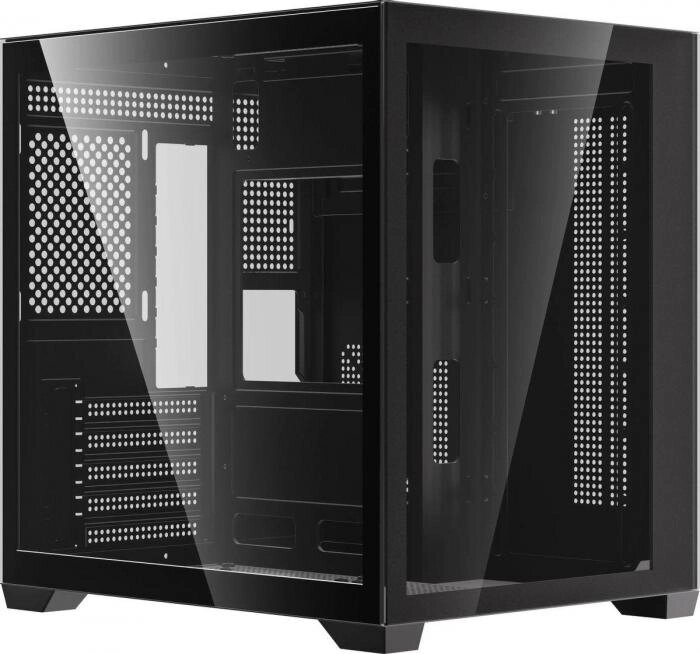 Корпус mATX Accord ACC-ZMS03B, Midi-Tower, без БП,  черный от компании 2255 by - онлайн гипермаркет - фото 1