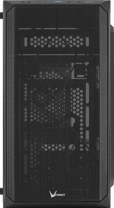 Корпус mATX Formula CS-107, Mini-Tower, без БП,  черный от компании 2255 by - онлайн гипермаркет - фото 1