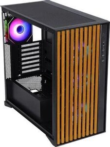 Корпус mATX Formula TimberLine T0, Midi-Tower, без БП, черный