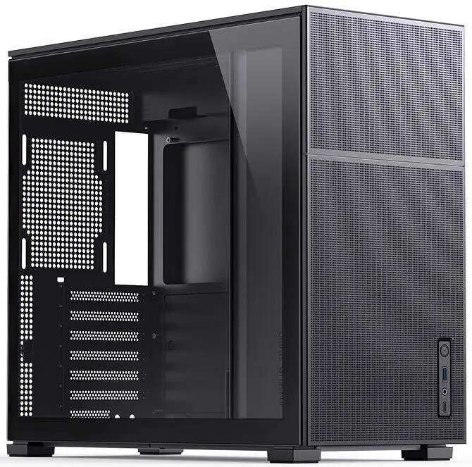 Корпус miniITX JONSBO D41 Mesh, Midi-Tower, без БП,  черный [d41 mesh black] от компании 2255 by - онлайн гипермаркет - фото 1