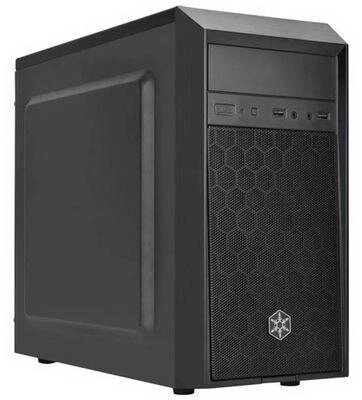 Корпус miniITX SILVERSTONE Precision SST-PS16B, Mini-Tower, без БП,  черный [g410ps16b000020] от компании 2255 by - онлайн гипермаркет - фото 1