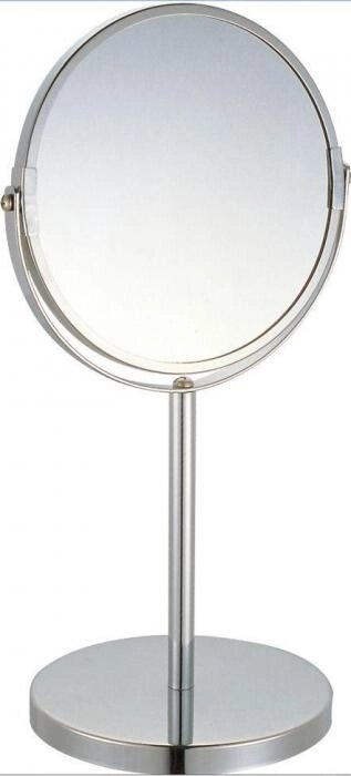 Косметическое зеркало с увеличением двустороннее макияжное РЫЖИЙ КОТ M-1605 круглое настольное для макияжа от компании 2255 by - онлайн гипермаркет - фото 1