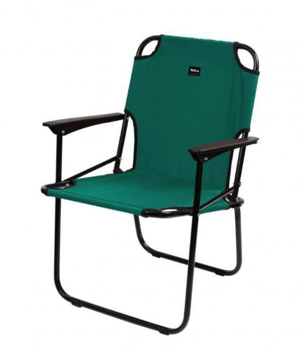 Кресло для отдыха на природе дачу садовое складное дачное удобное стул со спинкой с подлокотниками NIKA КС4/3 от компании 2255 by - онлайн гипермаркет - фото 1