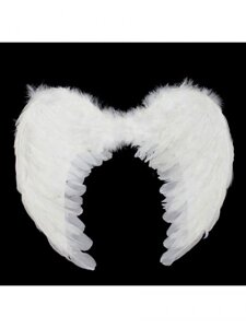 Крылья ангела белые детские карнавальные для ребенка детей