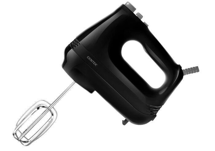 Кухонный электрический миксер ручной бытовой для теста CENTEK CT-1125 черный от компании 2255 by - онлайн гипермаркет - фото 1