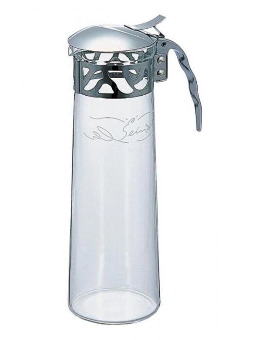 Кувшин для воды сока напитков молока Hario 1L WPSN-1SV графин стеклянный с крышкой от компании 2255 by - онлайн гипермаркет - фото 1