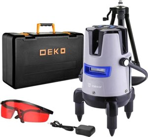 Лазерный уровень DEKO LL57 PRO SET 2 premium 065-0104-1
