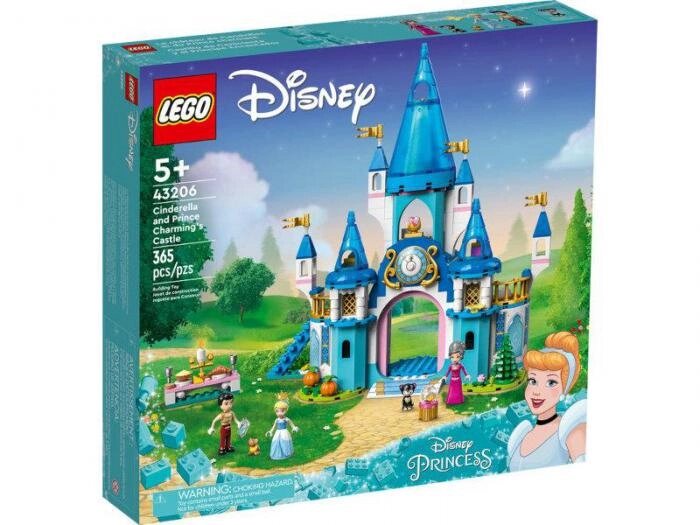 Lego Disney Princess Замок Золушки и Прекрасного принца 365 дет. 43206 от компании 2255 by - онлайн гипермаркет - фото 1
