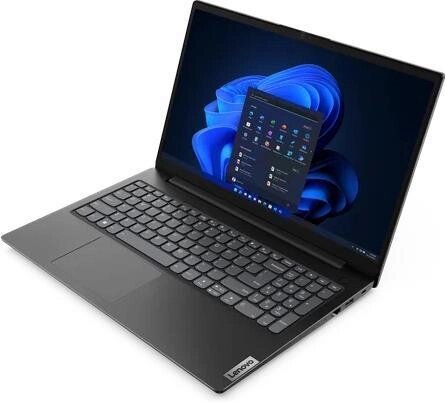 LENOVO 15.6 V15 G3 IAP Core i3-1215U/8Gb/SSD256Gb/NoOS Black (82TT005DAK) ПИ от компании 2255 by - онлайн гипермаркет - фото 1