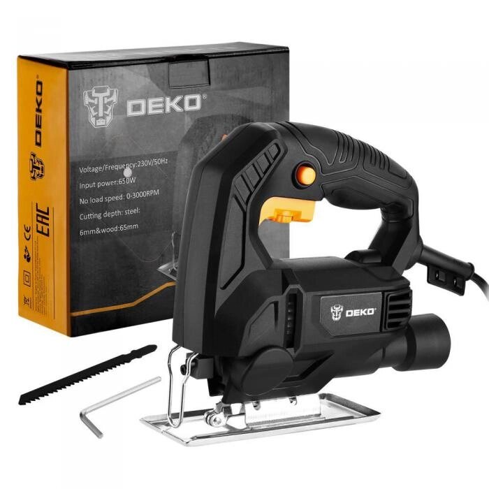 Лобзик DEKO DKJS650 (063-4186) электролобзик от компании 2255 by - онлайн гипермаркет - фото 1
