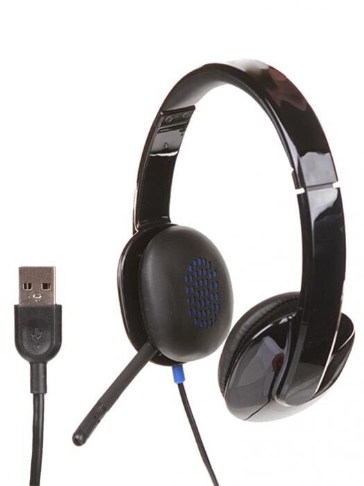 Logitech USB Headset H540 981-000480 от компании 2255 by - онлайн гипермаркет - фото 1